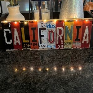 California sign